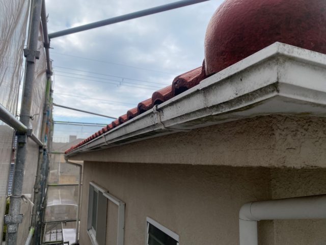 播磨町で交換が必要だった雨樋